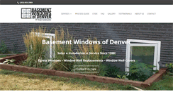 Desktop Screenshot of basementwindowsofdenver.com